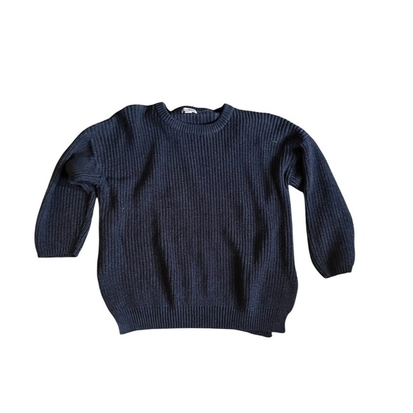 BONGO Blue Crewneck Sweater Relaxed Fit - Picture 1 of 3